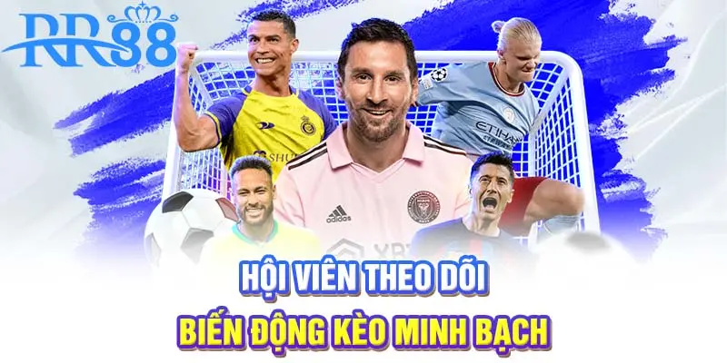 Hội viên theo dõi biến động kèo minh bạch
